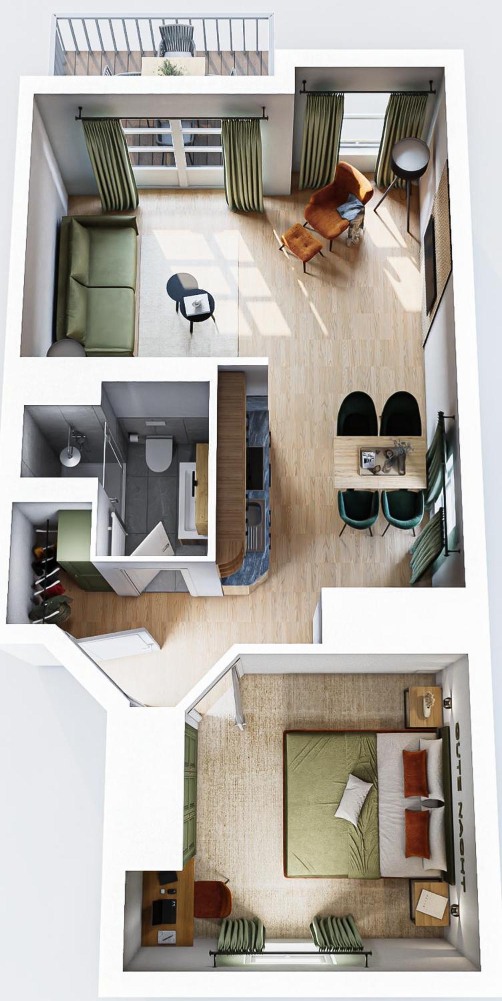 Apartment Uplandparcs Bergresidence Superior Winterberg